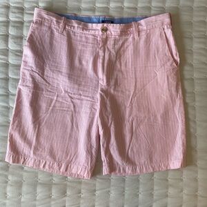 IZOD Light Pink and White Striped Shorts Sz 36